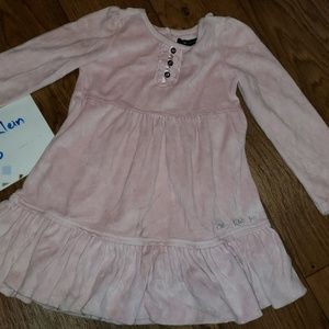 Calvin Klein Velour Dress Girls 6